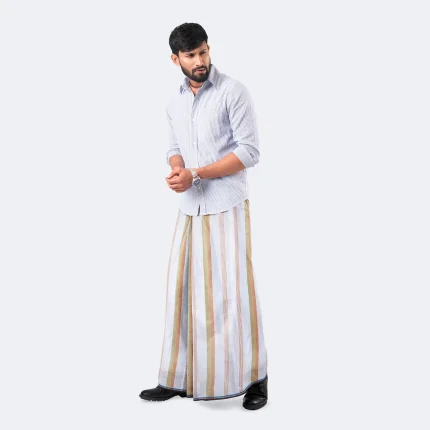 Earth Tone Stripe Lungi - Antorik