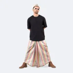 Multi Color Heritage Lungi - Antorik - Image 2