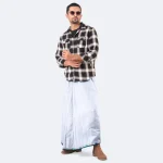 Pure White Everyday Lungi - Oitijjo - Image 2