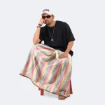 Multi Color Heritage Lungi - Antorik - Image 3